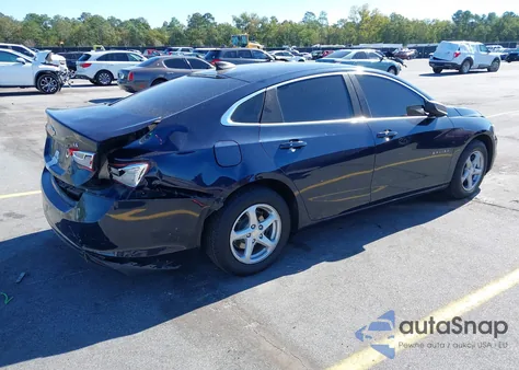 2016 Chevrolet Malibu Ls из США, поврежденный, VIN 1G1ZB5ST1GF347553